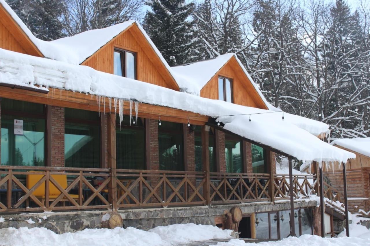 Hotel Eco House In Bakuriani Bagian luar foto